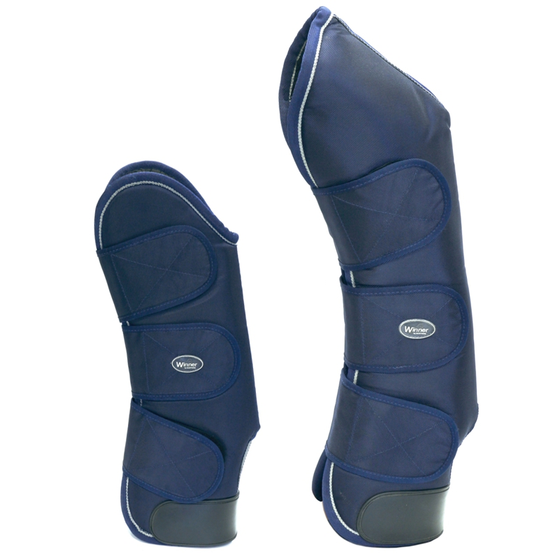 SET PARACOLPI TRASPORTO WINNER MISURA FULL, BLU RINFORZATI E IMBOTTITI